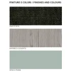 Dormitor complet cu 4 elemente moderne Made in Italy Precious - Verminia Viadurini