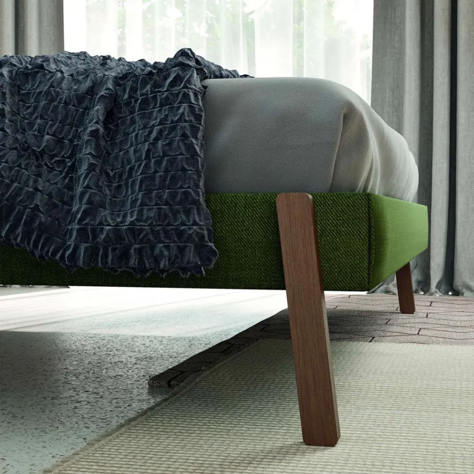 Dormitor complet cu 5 elemente moderne Made in Italy - Shaila Viadurini