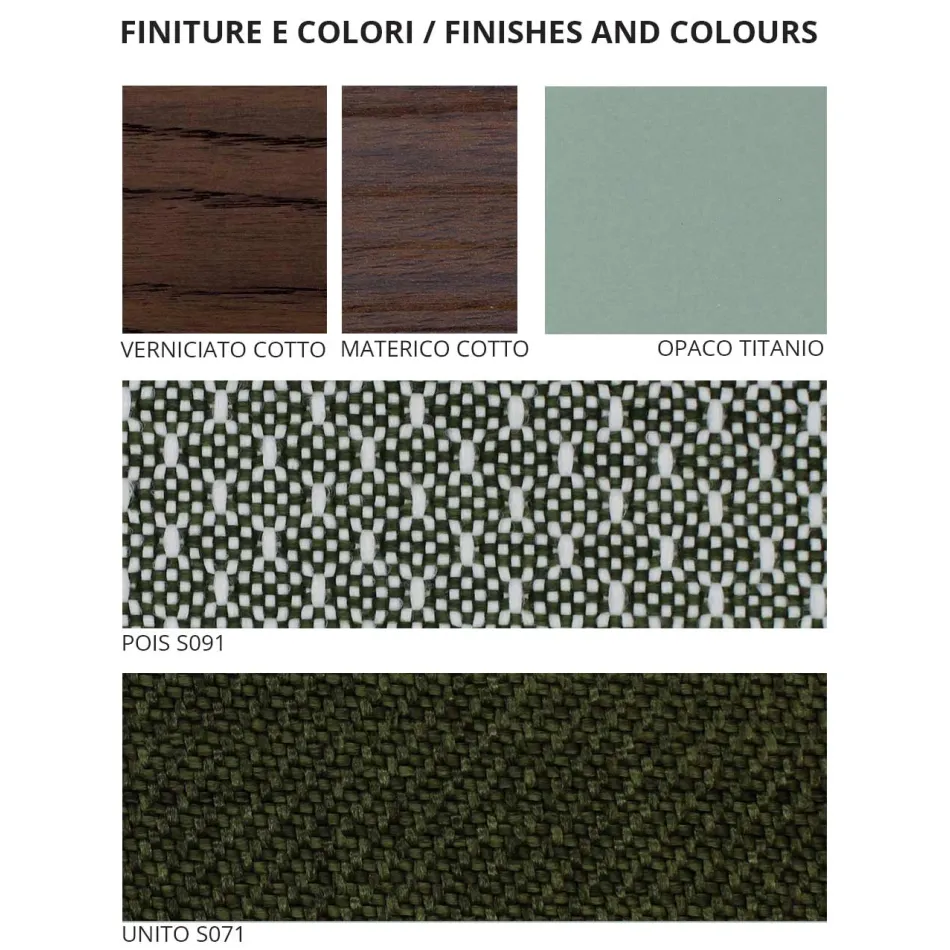 Dormitor complet cu 5 elemente moderne Made in Italy - Shaila Viadurini