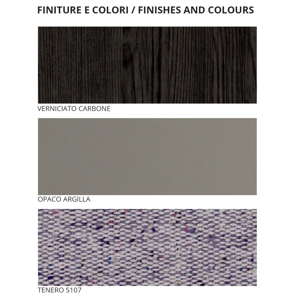 Dormitor de lux complet cu 6 elemente Made in Italy - Adige Viadurini