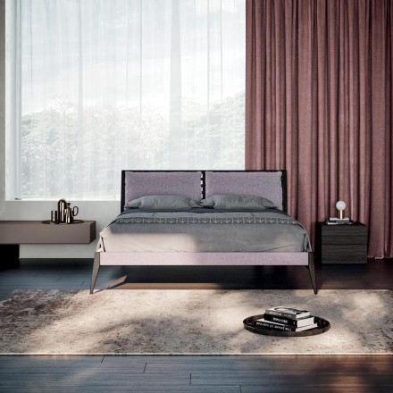 Dormitor de lux complet cu 6 elemente Made in Italy - Adige Viadurini