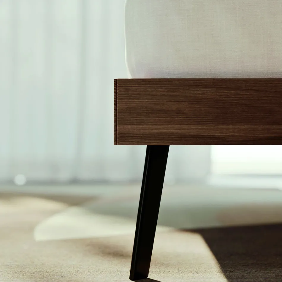 Dormitor dublu cu 4 elemente Made in Italy Luxury - Gamma Viadurini