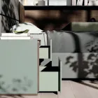 Dormitor dublu cu 5 elemente de lux Made in Italy - Smarald Viadurini