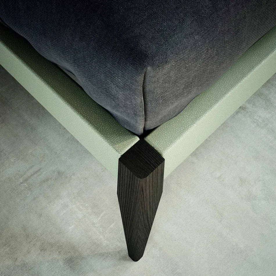 Dormitor dublu cu 5 elemente Stil modern Made in Italy - Octavia Viadurini