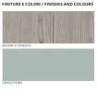 Dormitor modern cu 4 elemente în stil modern Made in Italy - Lusinda Viadurini