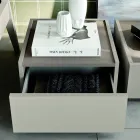 Dormitor modern cu 5 elemente în stil modern Made in Italy - Melodia Viadurini