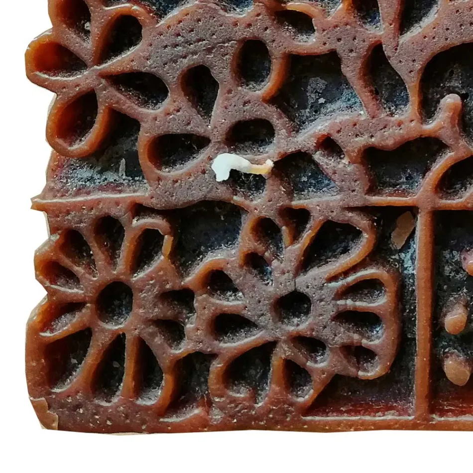 Lumanare artizanala cu 4 fitiluri in ceara parfumata Made in Italy - Tacna Viadurini