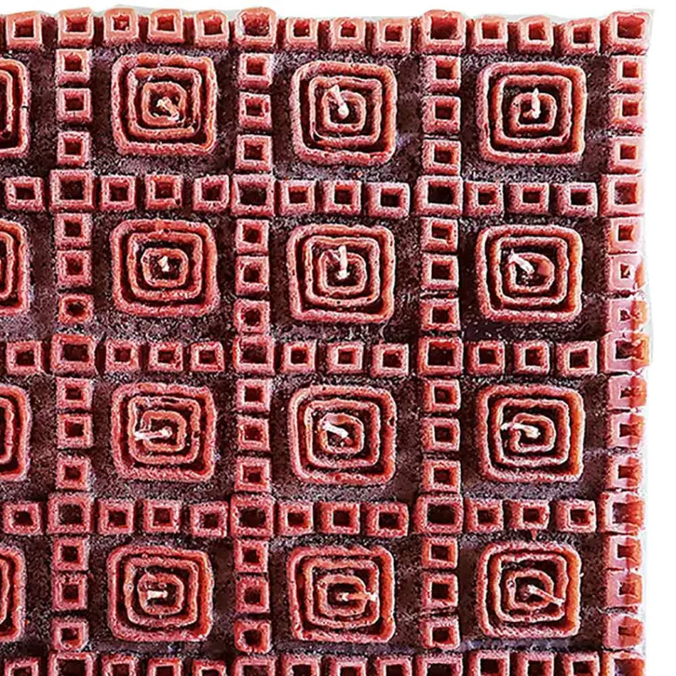 Lumanare parfumata de ceara maro cu 25 fitil Made in Italy - Piura Viadurini