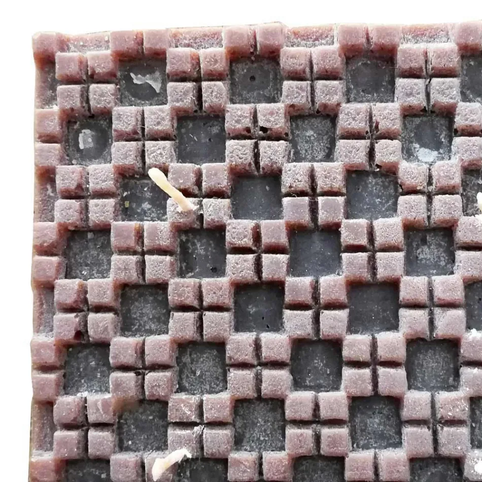 Lumanare de ceara parfumata cu scortisoara cu 4 fitiluri Made in Italy - Yuma Viadurini