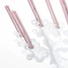 Sticla clasica medie de design, 5 brate in plexiglas Aragon Viadurini