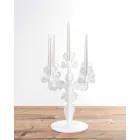 Inalt design de candelabre renaissance, 5 brate in plexiglas Aragon Viadurini