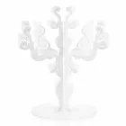 Inalt design de candelabre renaissance, 5 brate in plexiglas Aragon Viadurini