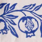 Pânză de lenjerie artizanală italiană cu design imprimat manual - mărci comerciale Viadurini