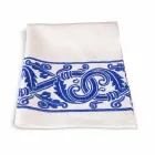 Pânză de lenjerie artizanală italiană cu design imprimat manual - mărci comerciale Viadurini