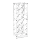 Suport pentru sticle din plexiglas transparent Made in Italy - Wines Viadurini