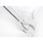 Cărucior de bucătărie 4 roți în plexiglas transparent sau cu lemn - Magimbo Viadurini