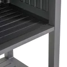 Cărucior de exterior din aluminiu vopsit cu diferite finisaje - Hotel Viadurini