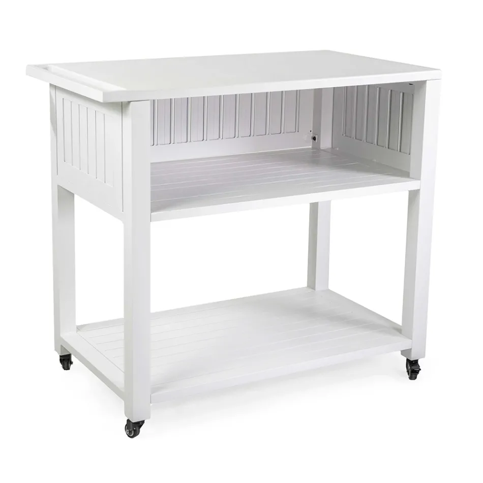 Cărucior de exterior din aluminiu vopsit cu diferite finisaje - Hotel Viadurini