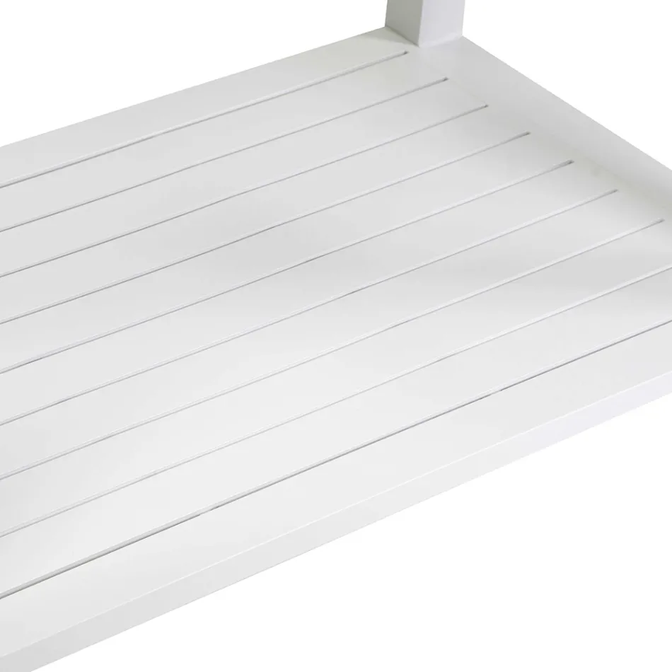 Cărucior de exterior din aluminiu vopsit cu diferite finisaje - Hotel Viadurini