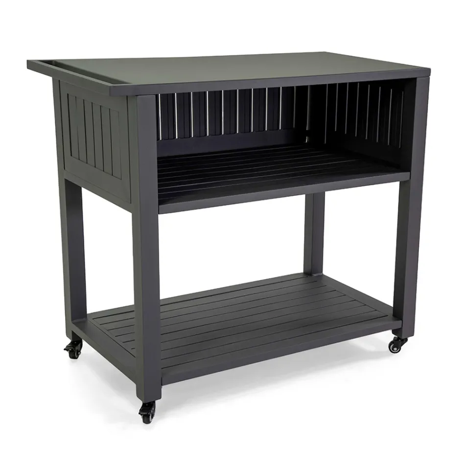 Cărucior de exterior din aluminiu vopsit cu diferite finisaje - Hotel Viadurini