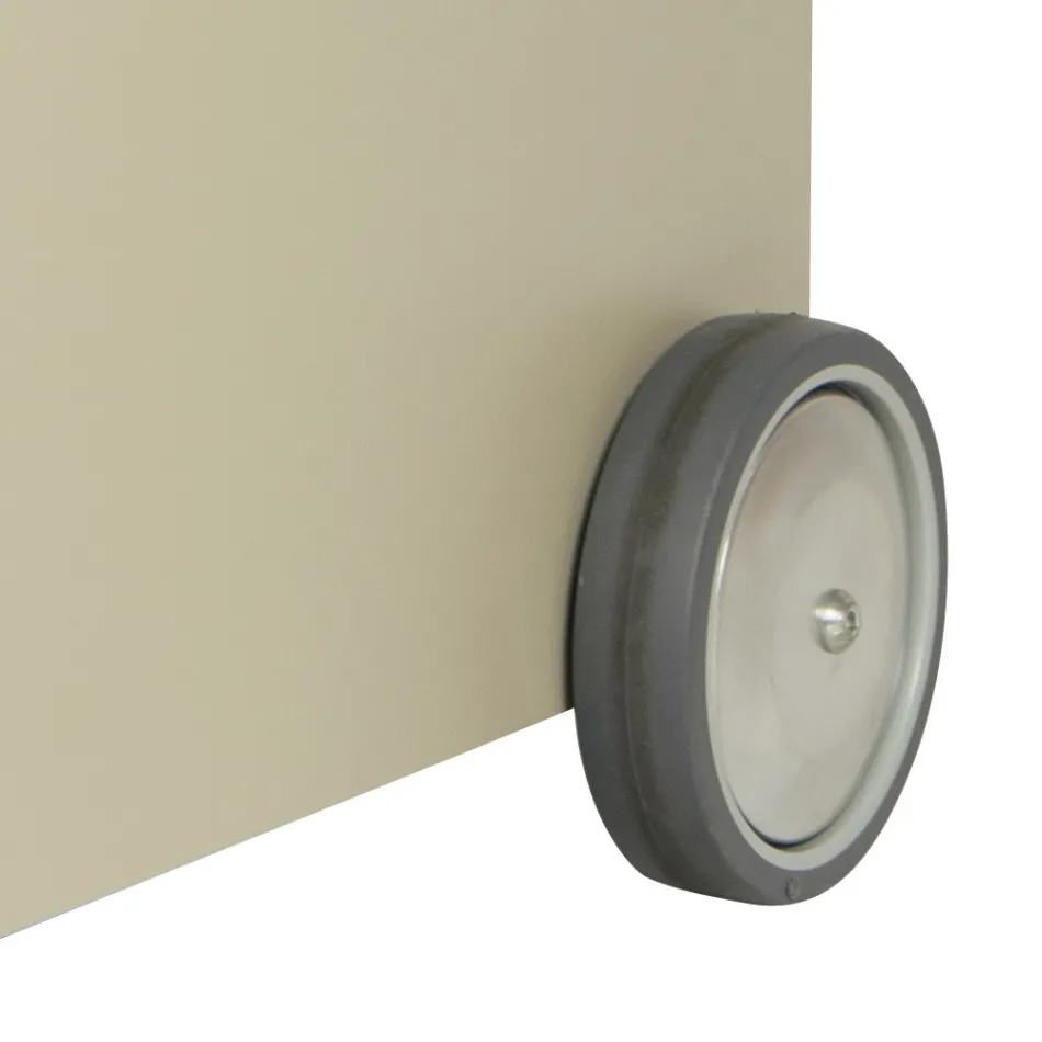 Carucior metalic lemn cu raft si 4 roti Made in Italy - Geco Viadurini