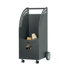 Carucior din lemn metalic cu 4 roti Made in Italy - Buburuza Viadurini