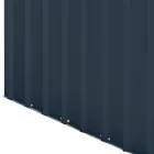 Magazin de grădină din tablă antracit cu uşă cu balamale - Cucciolo Viadurini