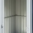 Casuta de gradina cu usa batanta in diferite dimensiuni - catelus Viadurini