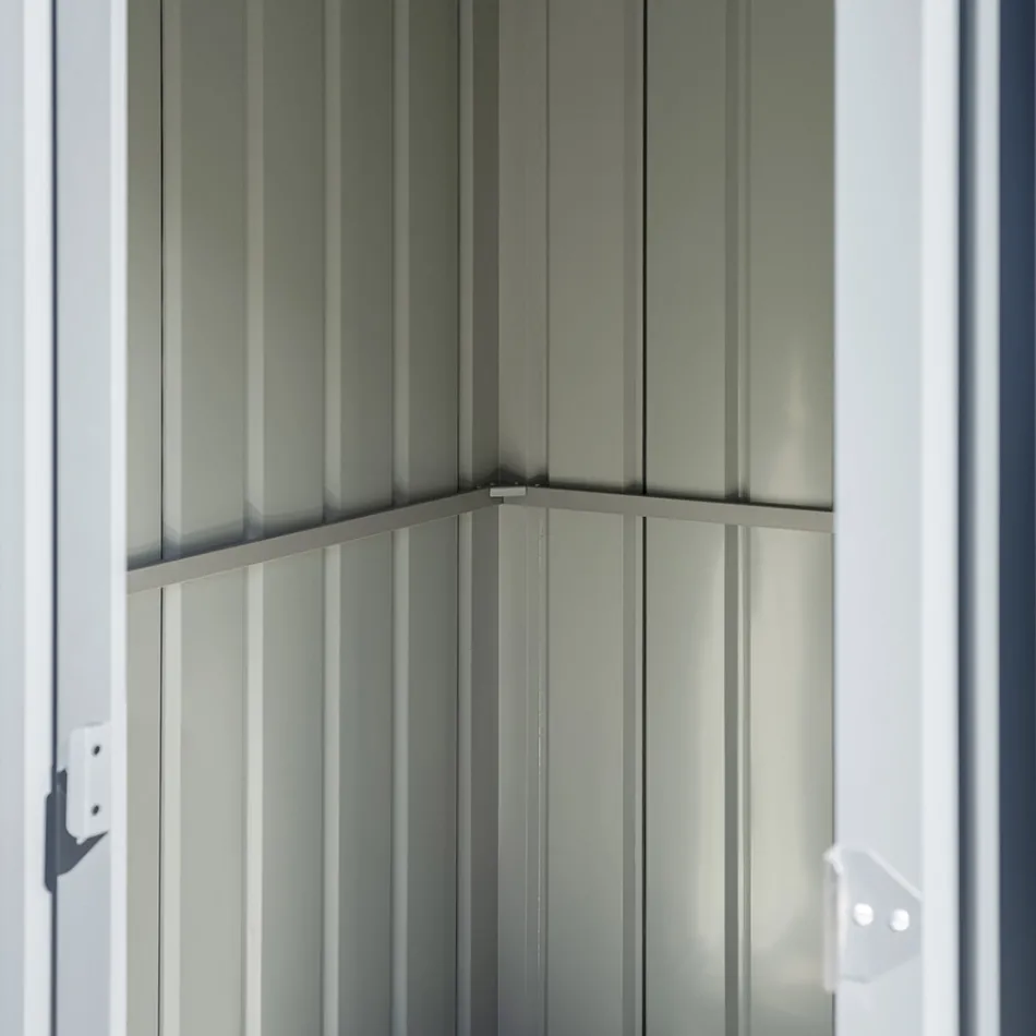 Casuta de gradina cu usa batanta in diferite dimensiuni - catelus Viadurini