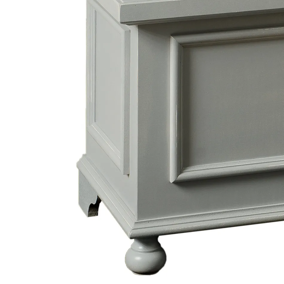 Cufăr cu structură din plop masiv Fabricat în Italia - Dievis Viadurini