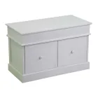 Cufăr de interior din lemn cu 2 sertare - Meduse Viadurini