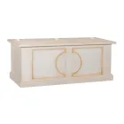 Lada din lemn furniruit cu diferite finisaje Made in Italy - Krishna Viadurini