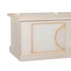 Lada din lemn furniruit cu diferite finisaje Made in Italy - Krishna Viadurini