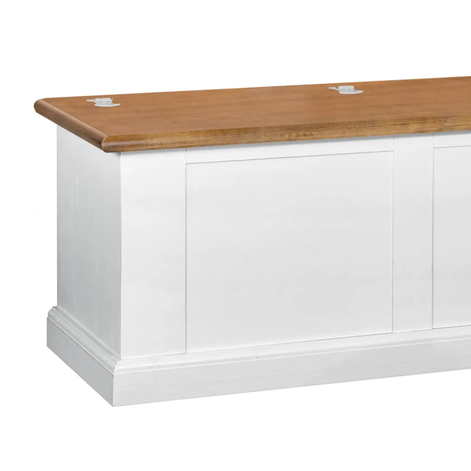 Comoda din lemn furniruit si diferite finisaje Made in Italy - Hermod Viadurini