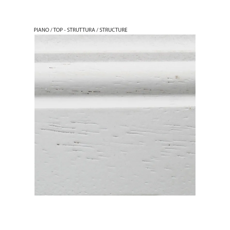 Comoda din lemn furniruit si diferite finisaje Made in Italy - Hermod Viadurini