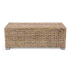 Cufă de exterior din fibră naturală de Kubù - Nogitsune Viadurini