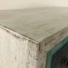 Comodă artizanală din lemn de brad cu 3 sertare Made in Italy - Maimuță Viadurini