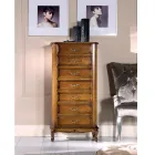 Comodă din lemn în stil clasic cu 7 sau 5 sertare Made in Italy - Richard Viadurini