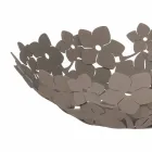 Piesa centrală cu flori în fier, alb sau albastru - Marken Viadurini