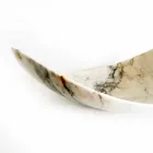 Piesa centrala in marmura Paonazzo de design Made in Italy - Libeccio Viadurini