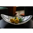 Piesa centrala in marmura Paonazzo de design Made in Italy - Libeccio Viadurini