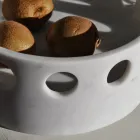 Piesa centrală din marmură satinată/Tavă de buzunar Fabricată în Italia - Hinata Viadurini