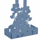 Coș de suport pentru cupa de fier cu design modern fabricat în Italia - Marken Viadurini