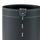 Deșeuri de coș de hârtie din piele manuală regenerată Battista Viadurini