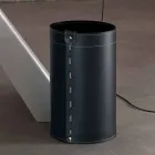 Deșeuri de coș de hârtie din piele manuală regenerată Battista Viadurini