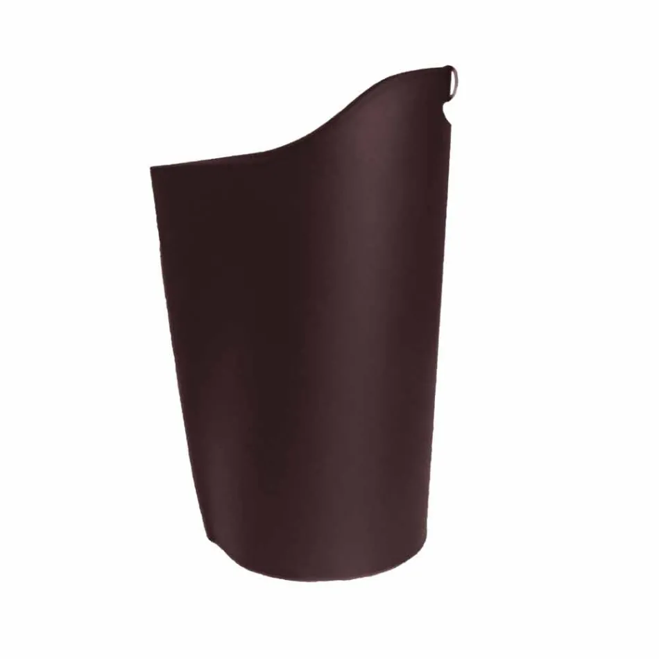 suport pentru peleți interior piele coș 15 kg Sapel Design Viadurini