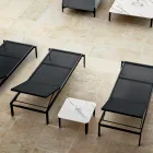 Șezlong de grădină cu sau fără Saltea de înaltă calitate - Filomenalet Viadurini