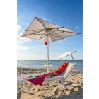 Longue de grădină modernă, cu parasol și spătar înclinat - Arnold Viadurini