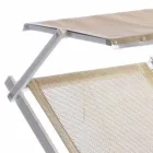 Longue de grădină modernă, cu parasol și spătar înclinat - Arnold Viadurini