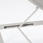 Sezlong de grădină înclinabil din aluminiu, Homemotion, 4 piese - Lester Viadurini